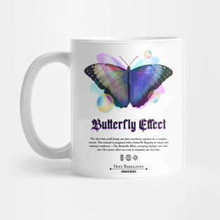 Butterfly Effect by Holy Rebellions - Human Being #003 T-Shirt Mug